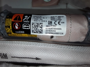 Opel Astra K (2015–2021) Katuse turvapadi 39008397 - 3