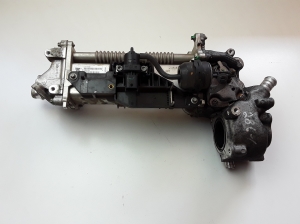   EGR valve cooler 