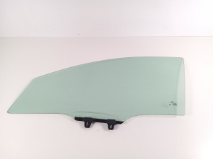   Front door glass  -  