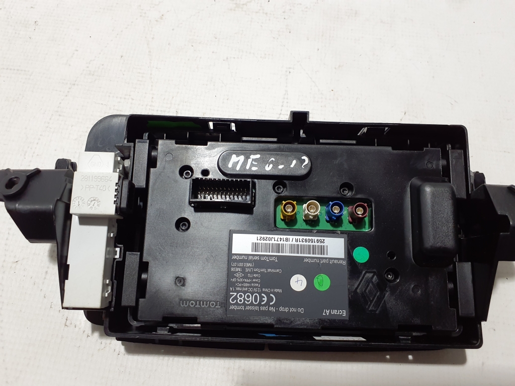 RENAULT Megane 3 generation (2008-2020) Navigācijas displejs 259150931R 25573662
