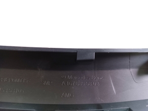 Mercedes Benz GLE-Class 167 (2019–2026) Front bumper trim strip A1678855803 - 2