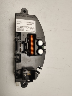 Mercedes Benz S-Class 222 (2013–2020) Cabin shoulder motor resistance A2229060301 - 3