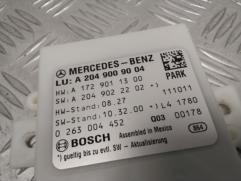 MERCEDES-BENZ C-Class W204/S204/C204 (2004-2015) PDC Parking Distance Control Unit A2049009004 25759200