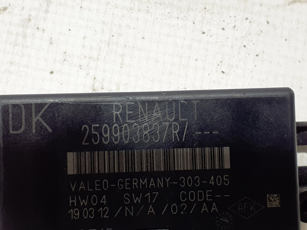 RENAULT Megane 3 generation (2008-2020) PDC Parking Distance Control Unit 259903837R 25446774