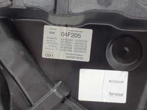 Mercedes Benz GLC-Class 253 (2015–2019) Priekšējo durvju logu pacēlājs A2537230139 - 3