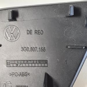 Volkswagen Passat B8 (2014–2023) Front bumper tow hook cover 3G0807155 - 3