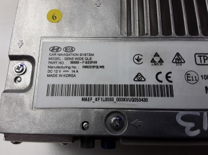 Kia Sportage (2016–2021) Audio, Video, Navigation 96560F1AE0FHV - 2
