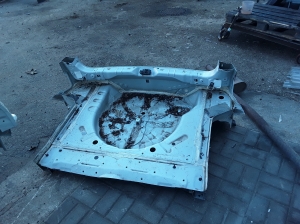  Rear body panel 