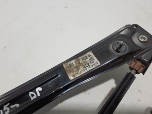 Volkswagen Golf VII (2012–2026) Front door window regulator 5G4837462H - 3