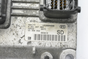 Opel Corsa C (2000–2006) Motorsteuergerät 55350552 - 2