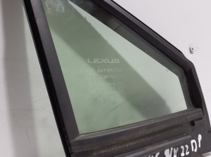 LEXUS NX H20 (2021–2026) Priekšējo durvju trīsstūra stikls 6812578070 - 2