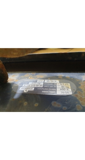 Mercedes Benz A-Class 169 (2004–2012) Tow hitch A1693100037 A1696100925 A1696101025 - 3