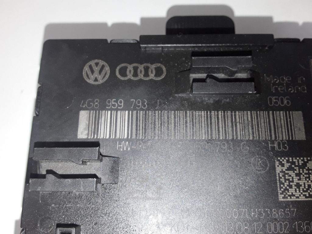 AUDI A6 C7/4G (2010-2020) Främre höger dörrkontrollenhet 4G8959793J 25764216