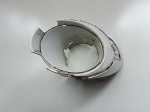 Priekšējā bampera miglas luktura turētājs - 9677622177