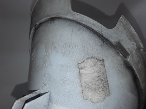 Citroen Berlingo (2008–2018) Priekšējā bampera miglas luktura turētājs 9677622177 - 2