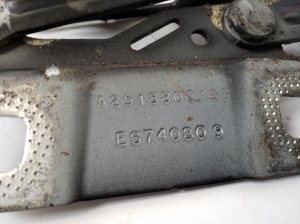 Mercedes Benz ML-Class 164 (2005–2011) Hood hinge A2518800128 - 4