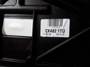 Ford Kuga III (2020–2026) Aizmugurējo sānu durvju logu pacēlājs un tā detaļas CX4821TU - 3