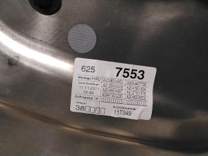 Mercedes Benz C-Class 204 (2007–2014) Aizmugurējo sānu durvju logu pacēlājs un tā detaļas A2048204302 - 2