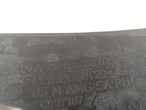 Mercedes Benz C-Class 205 (2014–2021) Cita priekšējā bampera detaļa A2058856802 - 2