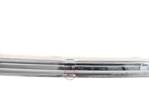 Heckstoßstangen Chromleiste - A2128854021