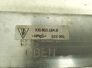 Porsche Taycan 9J1 (2019–2026) Stoßstangenträger hinten 9J0803184B - 2