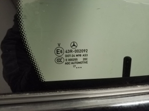 Mercedes Benz GLC-Class 253 (2015–2019) Rear side doors and their parts - 2