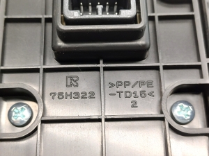 LEXUS RX AGL2 (2015–2022) Other switch 75H322 - 2