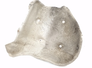   Hitzeschutzblech Schalldämpfer  - 4H0825712D 
