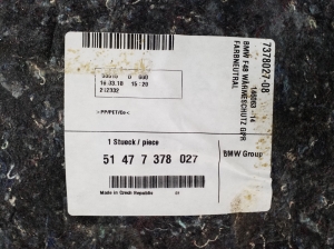 BMW X1 F48 (2015–2022) Sonstiges Teil Kofferraum innen 7378027 - 3