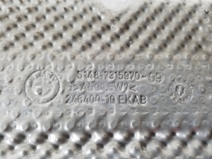 BMW X1 F48 (2015–2022) Hitzeschutzblech Schalldämpfer 7315970 - 3