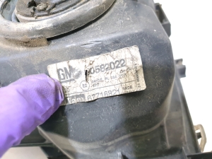 Opel Zafira A (1999–2005) Scheinwerfer vorne 67716821 - 3