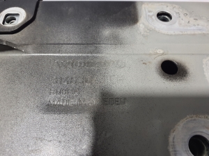 VOLVO S60 III (2018–2026) Põrkeraua tala amortisaator 31463043 - 3