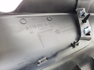 Mercedes Benz CLA-Class W118 (2019–2026) Inner sill trim A1186903800 - 4