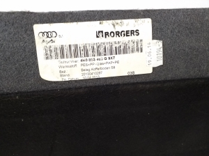 AUDI A8 D4 (2010–2017) Trunk carpet 4H0863463G - 3