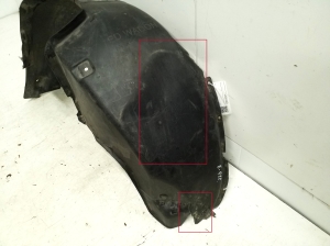 Kia ceed (2006–2012) Rear wheel arch liner - 5