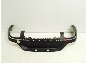 Rear bumper lower spoiler - A2538858003