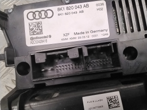 AUDI A4 B8 (2007–2016) Heater control panel 8K1820043AB - 2
