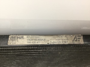 Ford Galaxy (1995–2006) A/C condenser 7M3820411 - 3