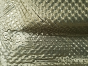 RENAULT Captur (2013–2019) Hitzeschutzblech Schalldämpfer 747619863R - 3