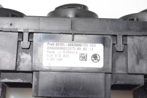 Skoda Rapid (2011–2026) Heater control panel 5JA819045 - 5