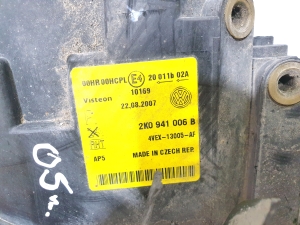 Volkswagen Touran I (2003–2010) Scheinwerfer vorne 2K0941006B - 4
