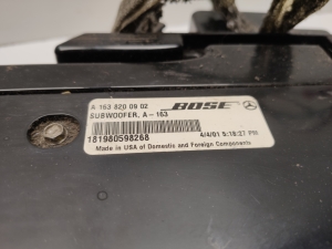 Mercedes Benz ML-Class 163 (1998–2005) Kõlar A1638200902 - 4