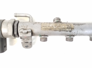 Mercedes Benz S-Class 221 (2005–2013) Common Rail Kraftstoffleitung und ihre Bauteile A6420702495 - 3