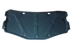 Hood sound insulation