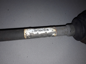 Dacia Dokker (2017–2026) Front drive shaft and its parts 391004751R - 2