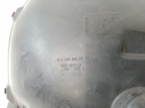 Mercedes Benz CLK-Class 209 (2002–2009) Front wheel arch liner, front section A2098840522 - 3