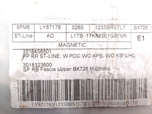 Ford Puma II (2019–2026) Rear bumper L1TB-17906-A1 - 4