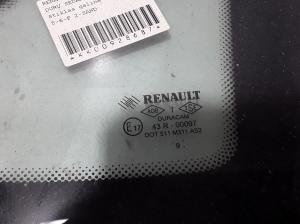 RENAULT Thalia II (2008–2012) Seitenscheibe hinten (Karosserie) 8200831788 - 2