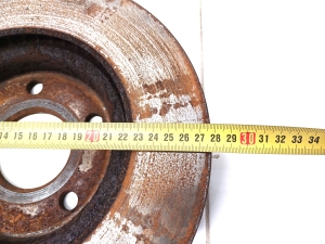 Ford Puma II (2019–2026) Front brake disc L1TC-1125-AA - 2