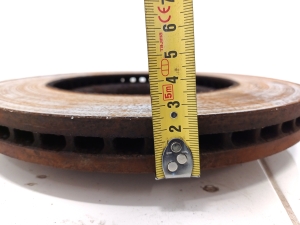 Ford Puma II (2019–2026) Front brake disc L1TC-1125-AA - 4